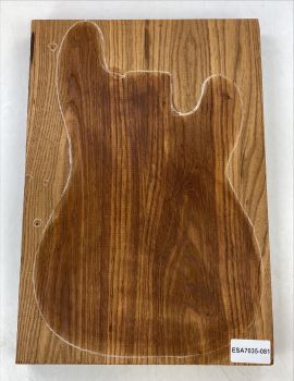 Body Swamp Ash, Choco, 2-pcs., edge-glued, Unique Piece #081